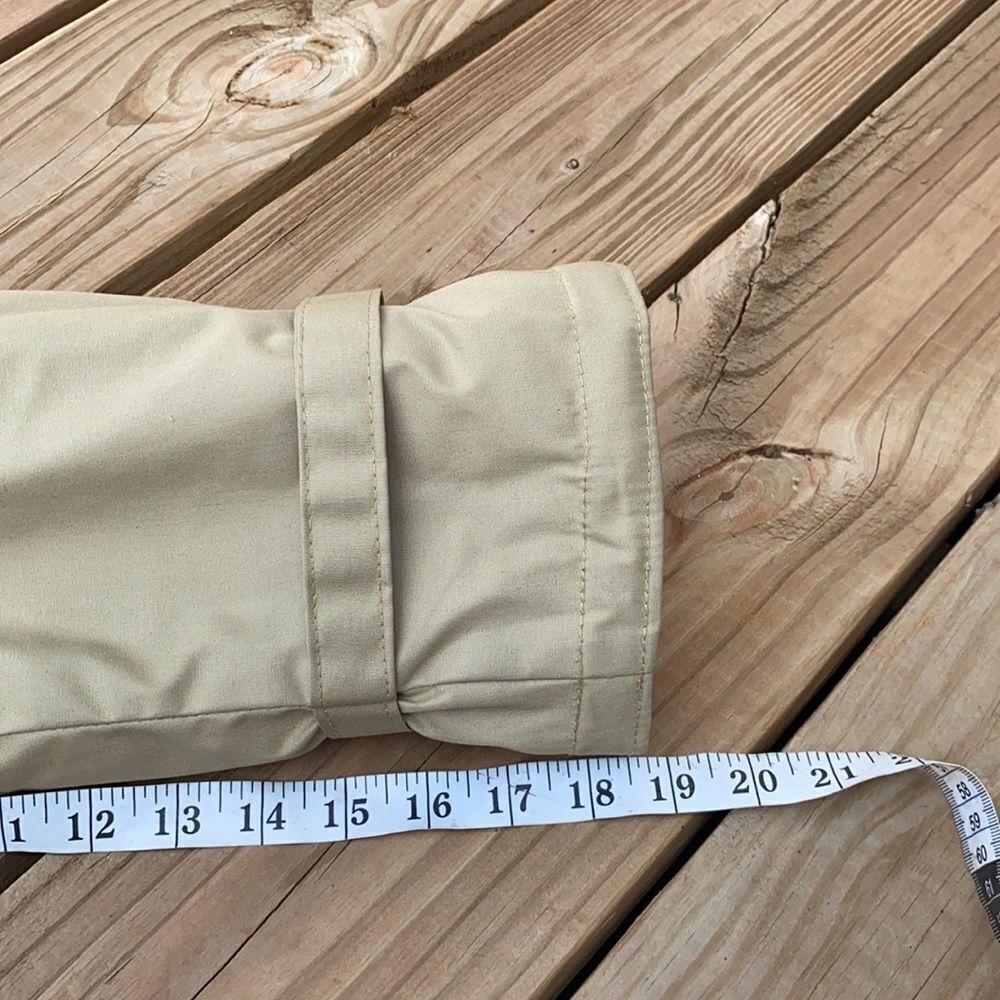 VTG Robert Lewis fall winter jacket long size 42 XL in EUC tan color - Picture 11 of 12